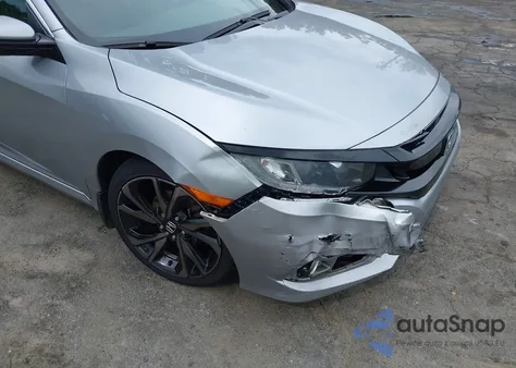 2020 Honda Civic Sport z USA, uszkodzony, nr VIN 2HGFC2F89LH562653